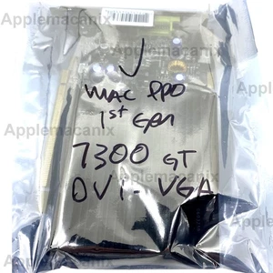 Apple Mac Pro Mac 1st Gen 1,1 2,1 256MB 7300GT DVI-VGA PCIe Video Graphics Card - Picture 1 of 1