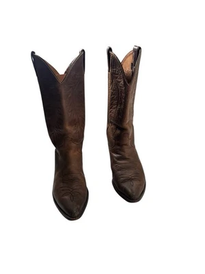 Justin’s L4935Clásico Roper Bay Apache Botas del Oeste Vaquero Marrón Talla 10 B Foto 1 de 4