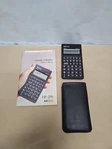 HP 20S Scientific Calculator Hewlett Packard With Case and Manual - Picture 1 of 8