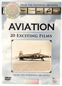 Aviation 20 Exciting Films National Archives 6 DVDs Factory Sealed NEW 1067 - Picture 1 of 6