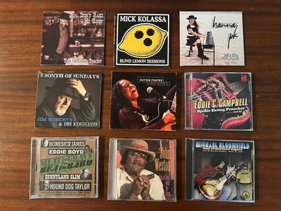(Lot #6) 10 RARE Blues CD Lots! 9+ CDs Each, $100+ Value, 1/2 the Price! - Image 1 of 4