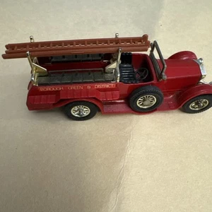 Matchbox 1920 Rolls Royce Fire Truck BOROUGH GREEN Y-7 Models of Yesteryear 1977 - Picture 1 of 4