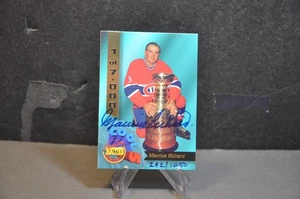 MAURICE RICHARD 1995 Signatures Rookies Cool 5 #CF4 Signed Autograph 242/1050 - Bild 1 von 6