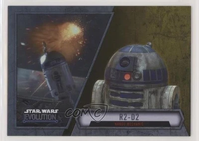 2016 Topps Star Wars Evolution Gold 44/50 R2-D2 Naboo Mechanic #75 0a7 - Image 1 of 3