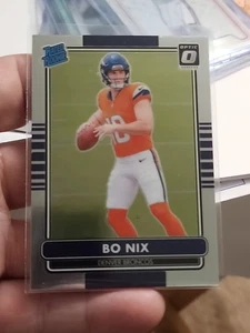 2024 Panini Donruss Optic - 2014 Retro Series Bo Nix #6 (RC) - Picture 1 of 2