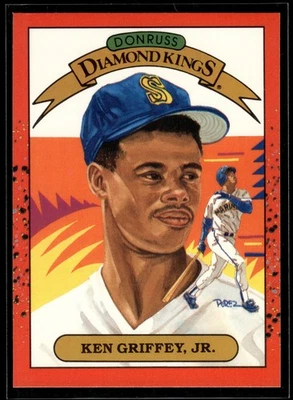 1990 Donruss #4 Ken Griffey Jr. - Imagem 1 de 2