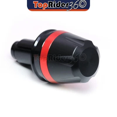 RED CNC Bar End Sliders MOIRE For Kawasaki GTR1400 / CONCOURS 14 07-21 20 19 18 - Изображение 1 из 4