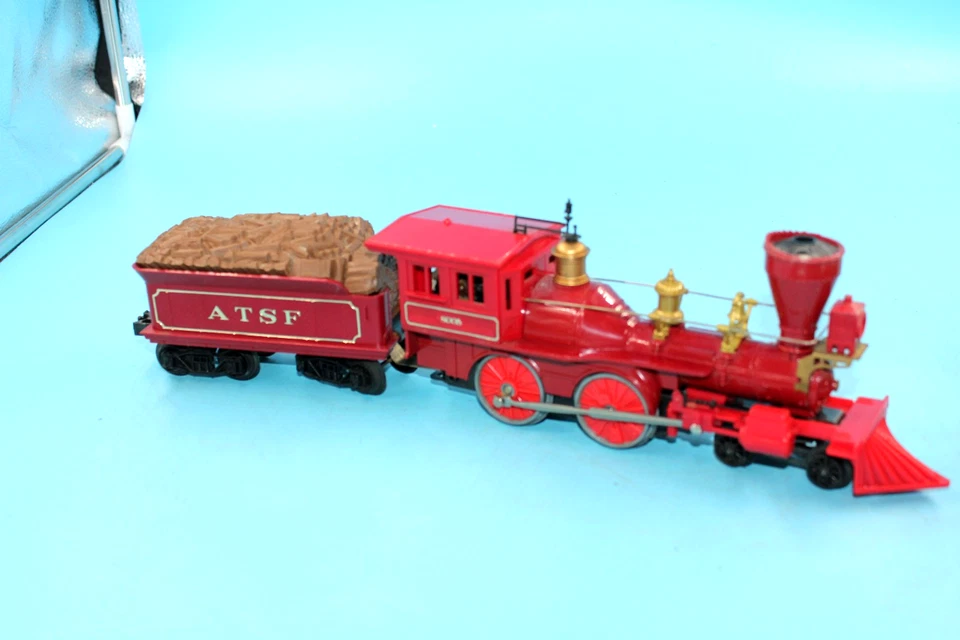 LIONEL O GAUGE No. 8005 AT&SF OLD TIMER LOCOMOTIVE & TENDER  SANTA FE  GENERAL - Image 1 of 4