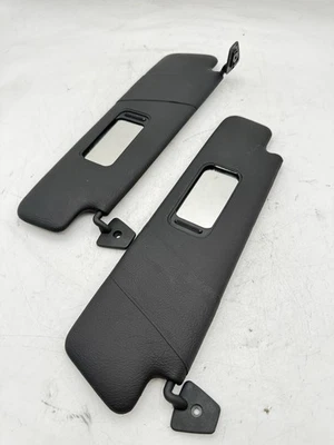 97-04 Mercedes R170 SLK230 Right & Left Side Pair Of Sun Visor Sunshade Black - Imagem 1 de 4