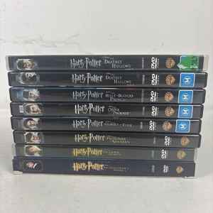 Harry Potter Complete Movie Collection DVD Set Movies 1-8 Region 4 PAL - Picture 1 of 9