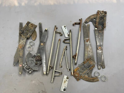 Juego de 4 puertas reguladores de ventana Ford Country Squire Galaxie Wagon 1969 1970 fabricante original 70 Foto 1 de 4