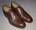 Loake Gable DK Brown Leather Men's Shoes 7.5 UK Derby