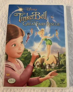 Tinker Bell and the Great Fairy Rescue DVD (DVD, 2010). Free Shipping - Picture 1 of 4
