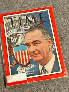 Vintage TIME Magazine/November 29, 1963/Pres. Johnson, Kennedy Assassination, et - Picture 1 of 3