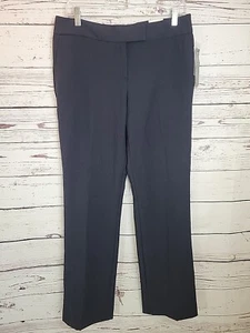 NWT Covington Essentials Career Dress Pants Blue Straight Leg Women's Size 10 - Picture 1 of 10