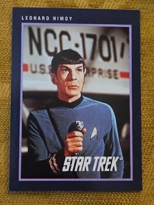 1991 Impel Star Trek Leonard Nimoy Card 265 - Bild 1 von 9