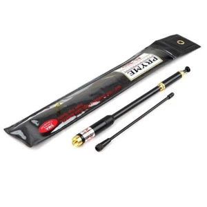 AL800 Gain Dual Band Telescopic Antenna SMA Female for BAOFENG Kenwood HAM Radio - Zdjęcie 1 z 15
