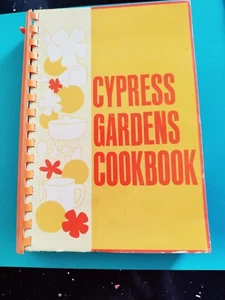 Cypress Gardens Cookbook St Pauls Episcopal Church Winter Haven FL 1970 Spiral - Imagen 1 de 5
