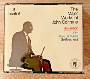 Major Works of John Coltrane CD Ascension 1 2 Om Kulu Se Mama Selflessness Jazz - Picture 1 of 9