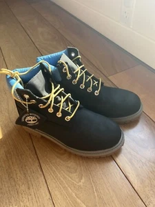 Nuevas sin caja Timberland 6 pulgadas premium botas de cuero negro juvenil talla 3 - Imagen 1 de 6