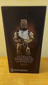 Star Wars 1:6 Scale Bossk (Sideshow Collectibles) Used