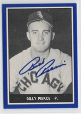 Billy Pierce 1981 TCMA 1959 Go-Go White Sox autographed signed card