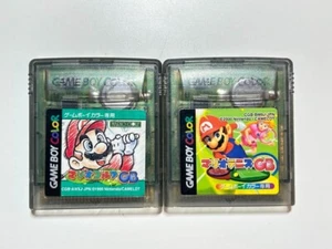NINTENDO GAMEBOY  JAPAN  MARIO GOLF & TENNIS - Picture 1 of 2