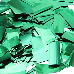 Metallic Green Confetti, Birthday Table Scatter Confetti, 200g / 18oz - Picture 1 of 6