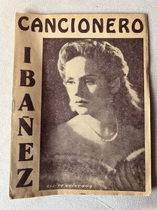 Antique Mexican Cancionero Song Book ROSITA QUINTANA in Spanish From 1950's - Picture 1 of 8