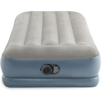 Intex 64116 Luftbett Pillow Rest Mid-Rise Twin Gästebett Luftmatratze 191x99x33 - Bild 1 von 4