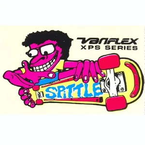 VARIFLEX - Pegatina de Monopatín Años 80 RARA - SERIE XPS - SPITTLE - Imagen 1 de 1