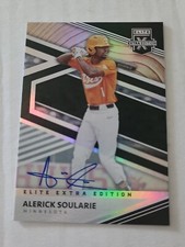 2020 Panini Elite Extra Edition Signatures Alerick Soularie #59 On-Card Auto MNT