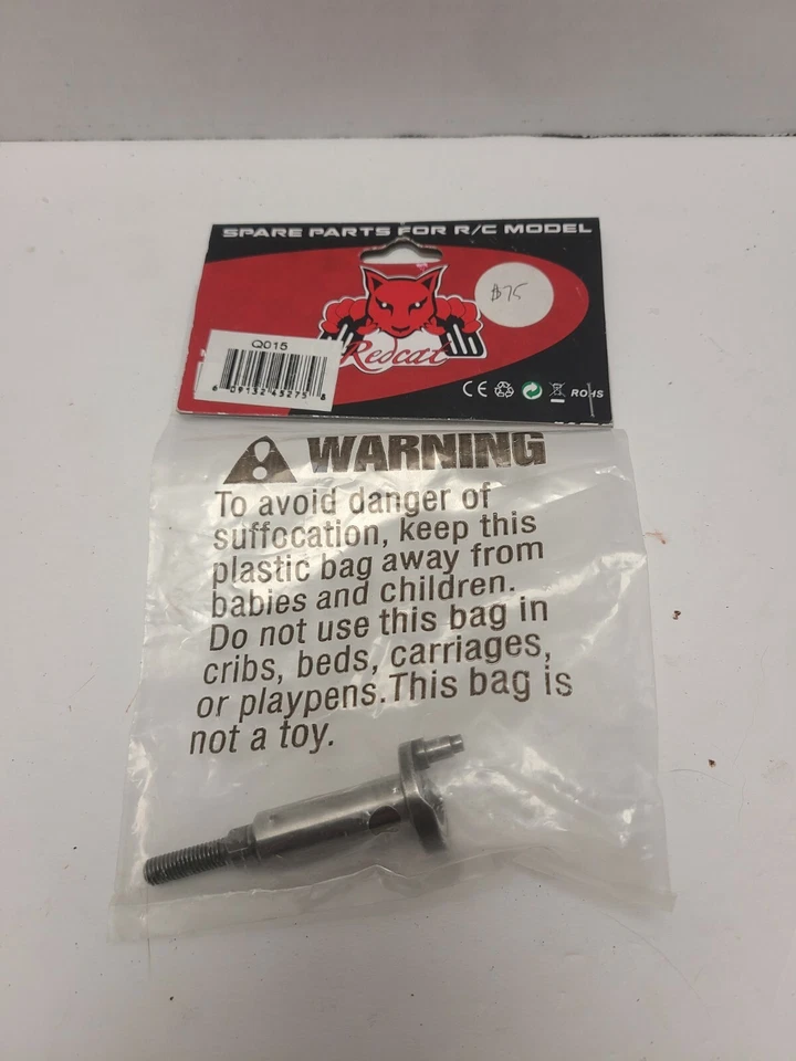 Redcat Racing Q015 Crankshaft for VX .16 and .18.   Lightning STR  Q015 - Image 1 of 3