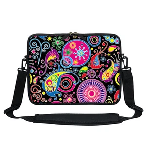 Neoprene Laptop Bag w Hidden Handle & Shoulder Strap Fit Chromebook 11.6" 2701 - Picture 1 of 3