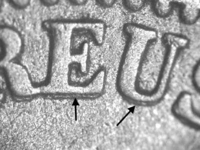 Prussia 1867 B 1/2 Groschen Silver XF Doubled Die Obverse & Reverse  - Image 1 of 4