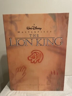 Disney The Lion King Masterpiece Exclusive Deluxe Video Edition VHS Lithograph - Image 1 of 4