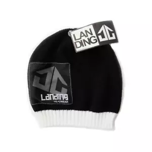 Landing - weiche Beanie Mütze - schwarz SALE - Bild 1 von 1