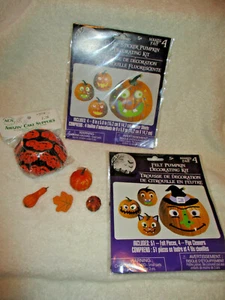 Halloween Cake/Cupcake Decor~Pumpkin Decor~New - Foto 1 di 6