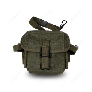 Vietnam War Bag US Army M16A1 M1956 Pouch Pocket Metal Clasp Ammo Pouch - Picture 1 of 4