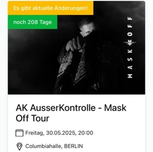3 Ak Ausserkontrolle Konzertkarten Berlin - Bild 1 von 1