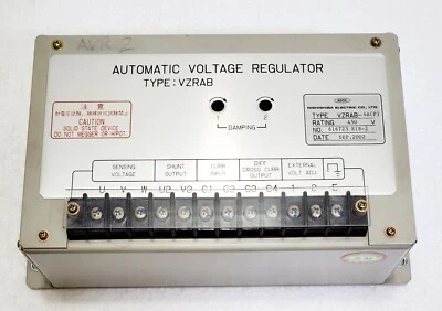NISHISHIBA VZRAB- 4A (P) AUTOMATIC VOLTAGE REGULATOR VZRAB - Image 1 of 4