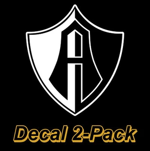 ATLAS FC Logo - 6 ZOLL - Vinyl Aufkleber Sticker - 2er-PACK! - Bild 1 von 9