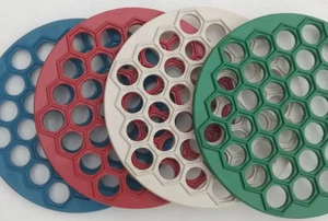 Knödelform Ukrainische Kunststoff Pelmennitsa Form Ravioli Пельменница - Bild 1 von 3