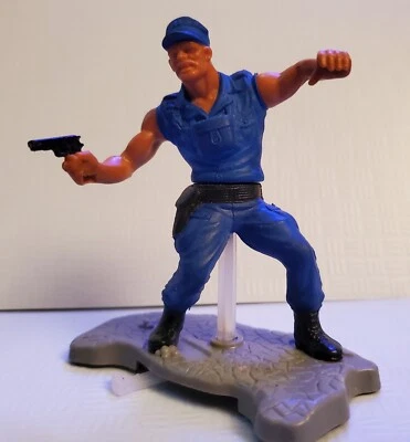 Pistola Mattel Heroes in Action 1974 .45 REPRO SWAT/FIGURA DEL EJÉRCITO NO INCLUIDA Foto 1 de 4