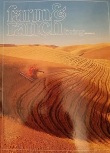 FARM & RANCH LIVING Magazine August 1987 Ranching Farmer Cowboy Western - Picture 1 of 3