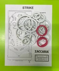 Zaccaria Strike EM / SS / Home Pinball Machine Rubber Ring Kit - Picture 1 of 2