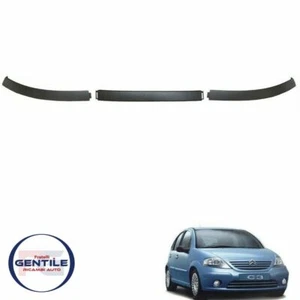 CITROEN C3 2002 - 2009 SPOILER SET UNTER STOßSTANGE VORNE KOMPLETT 3-TEILIG - Bild 1 von 4