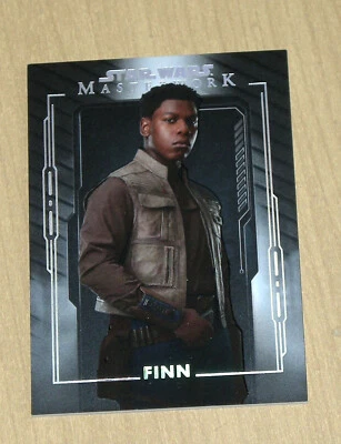 2020 Topps Star Wars Masterwork base BLACK parallel FINN #25 1/5 - Image 1 of 2