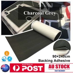 EVA Boat Decking Sheet Mat Foam Marine Flooring Charcoal Grey Anti-slip Carpet - Picture 1 of 14