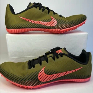 Nike Zoom Rival Racing Shoes Green Men US Size 12 AH1020-301 No Spikes - Picture 1 of 12
